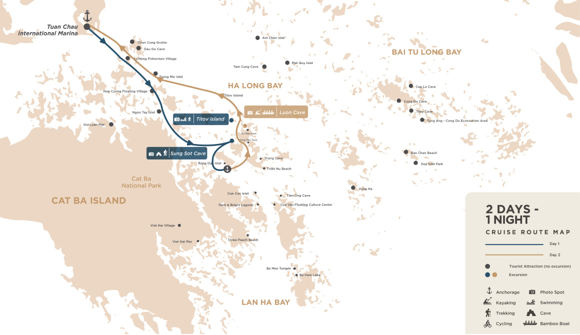 Calista Cruise Map Calista Cruise Map